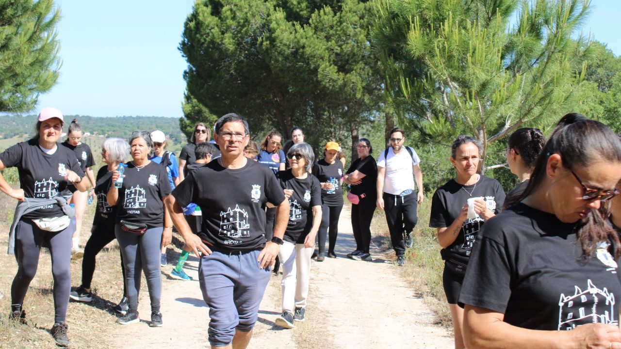 Caminhada por Terras de Brotas contou com  84 pessoas