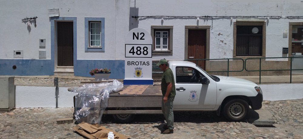 Brotas na rota da Estrada Nacional 2